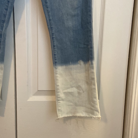 Frame denim le high straight Sz 28 tye dye denim - Picture 3 of 7
